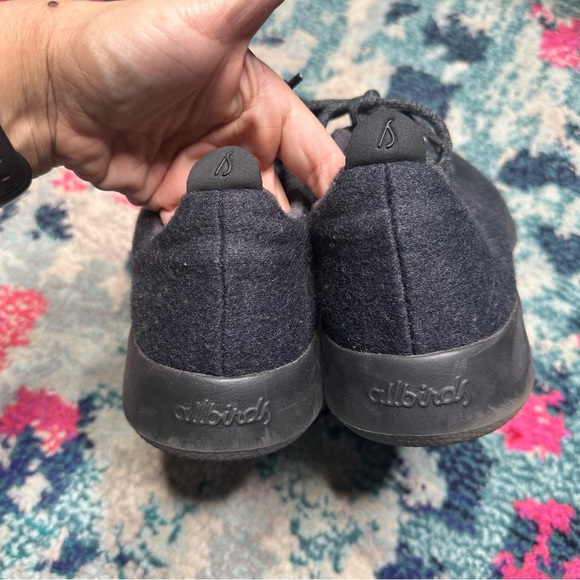 Allbirds Mens Wool Runners in Natural Black - Picture 4 of 6